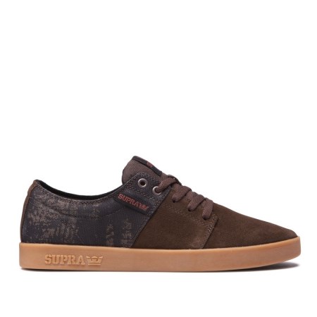 Supra Stacks II Sjokolade Joggesko Dame [NO-7-M562]